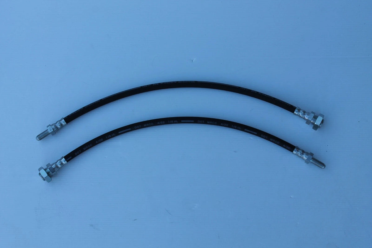 Front Brake Hose Set (2) for Jaguar MKI & MKII (1968-1972)