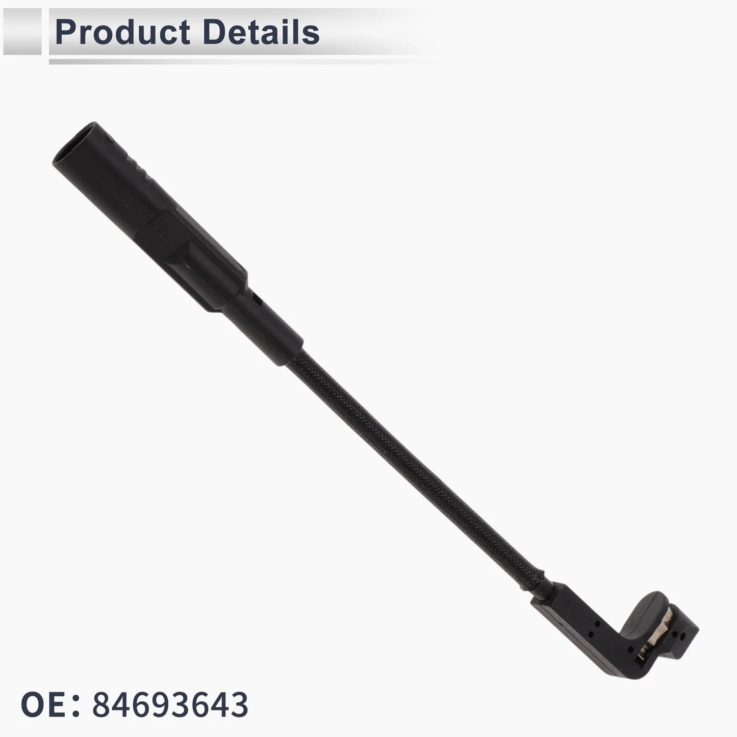 Front Wheel Brake Pad Wear Sensor for GMC Sierra 1500 AT4