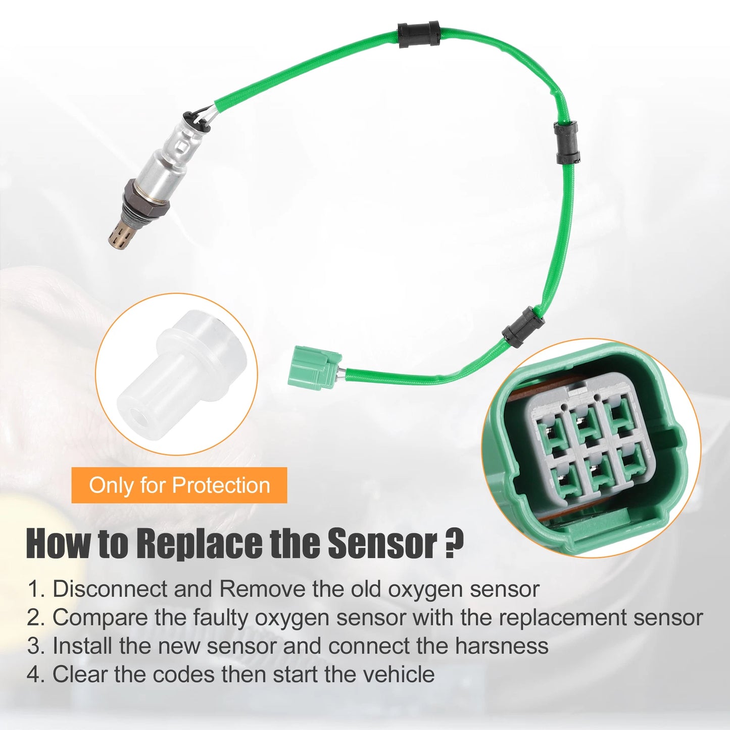 Rear Downstream Oxygen Sensor for Honda CR-V (2007-2009)
