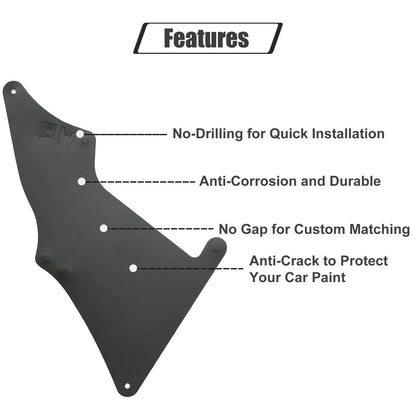 Splash Guard Fender Liner Shield for Lexus GX470, Toyota 4Runner, FJ-Cruiser (2003-2009)