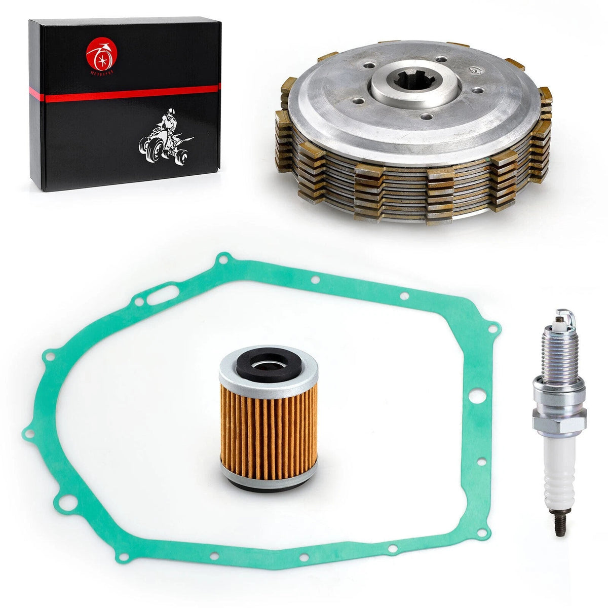Heavy Duty Clutch Assembly Kit & Gasket for Yamaha Raptor 350 (2004–2013)