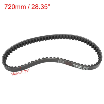 Transmission Driving Belt Black Rubber for Yamaha