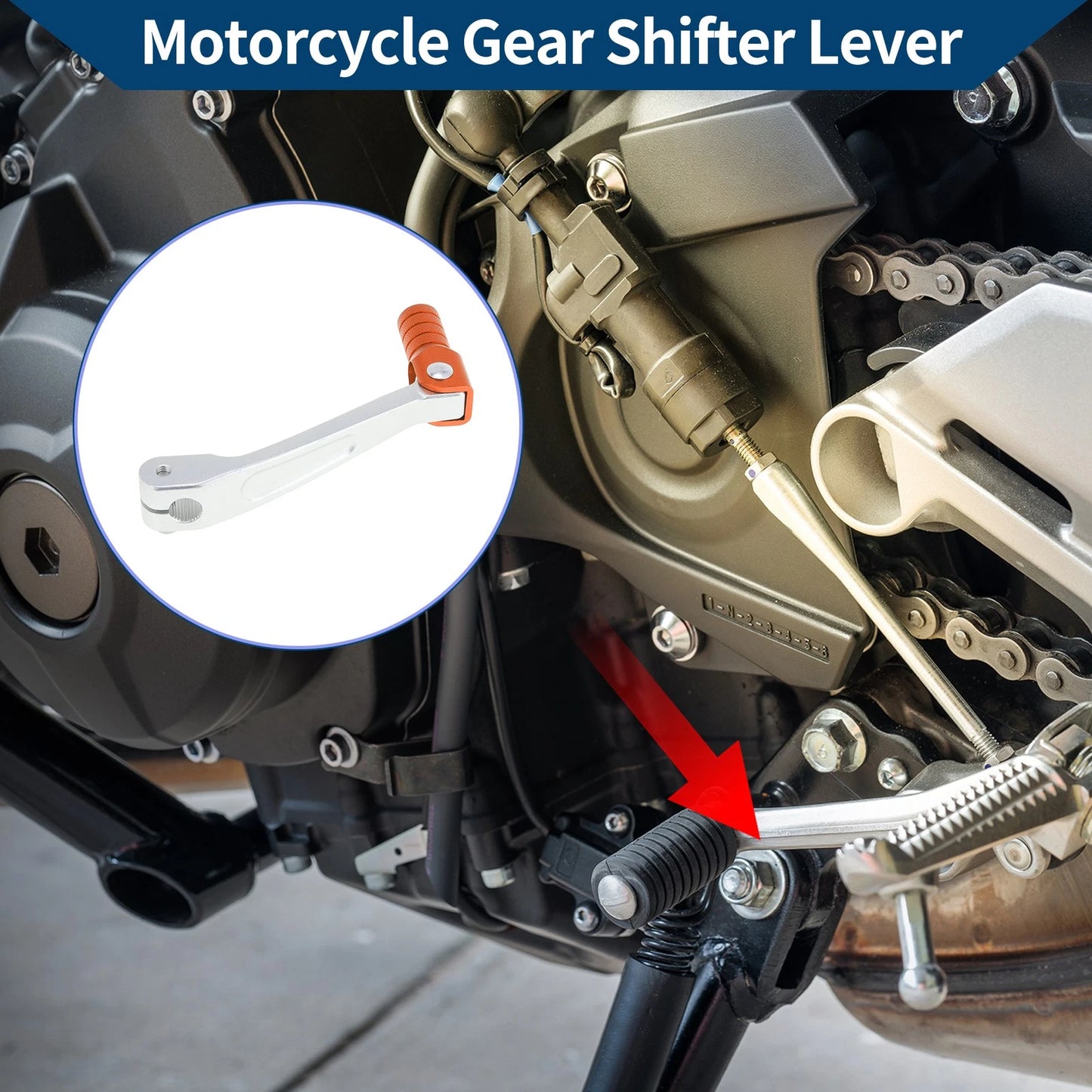 Folding Motorcycle Gear Shifter Lever for Honda CRF150F (2003–2017)
