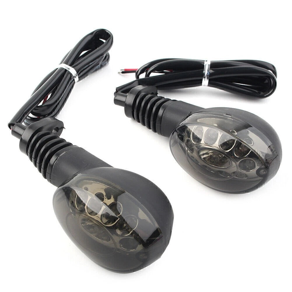 LED Turn Signal Light Smoke Lens for KAWASAKI NINJA 250R (2008-2012)