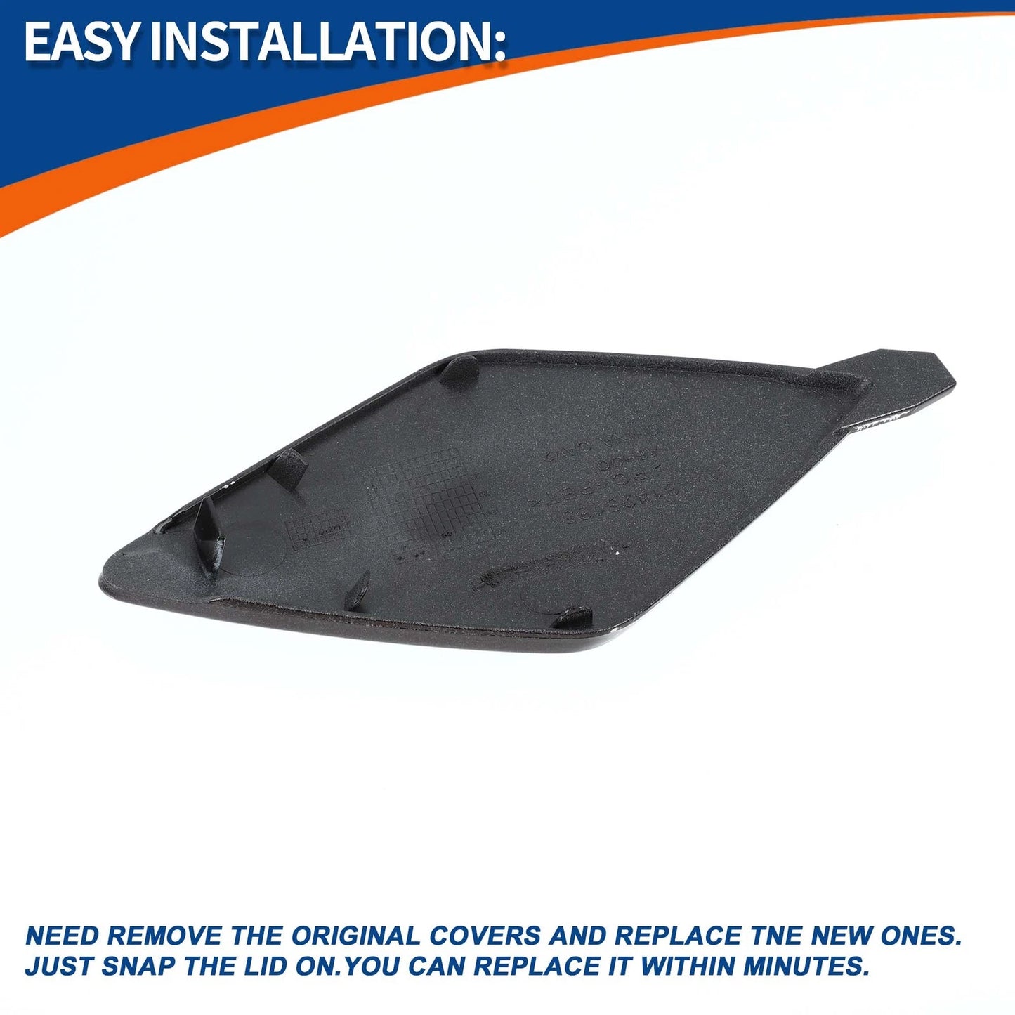 Front Side Tow Hook Cover for Volvo XC60 (2018-2021) - Brown