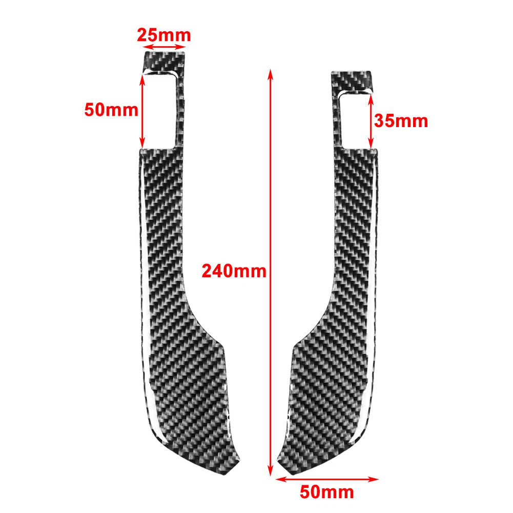 Speedometer Side Cover Trim for Nissan GTR R35 (2008-2016) Black 2 x Pieces