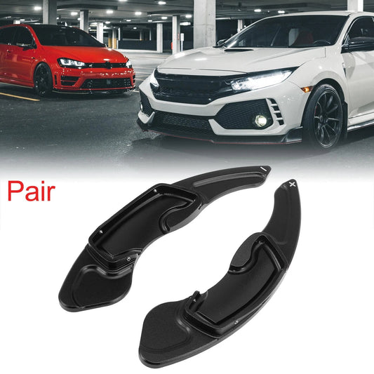 Pair Black Steering Wheel Shift Paddle Shifter for Subaru Outback Legacy