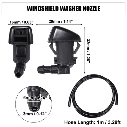 Windshield Washer Nozzle Set for Ford Edge (2012-2014)