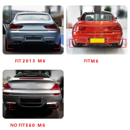Rear Bumper Diffuser Lip for BMW F06 F12 F13 M Sport M6 (2012-2018)