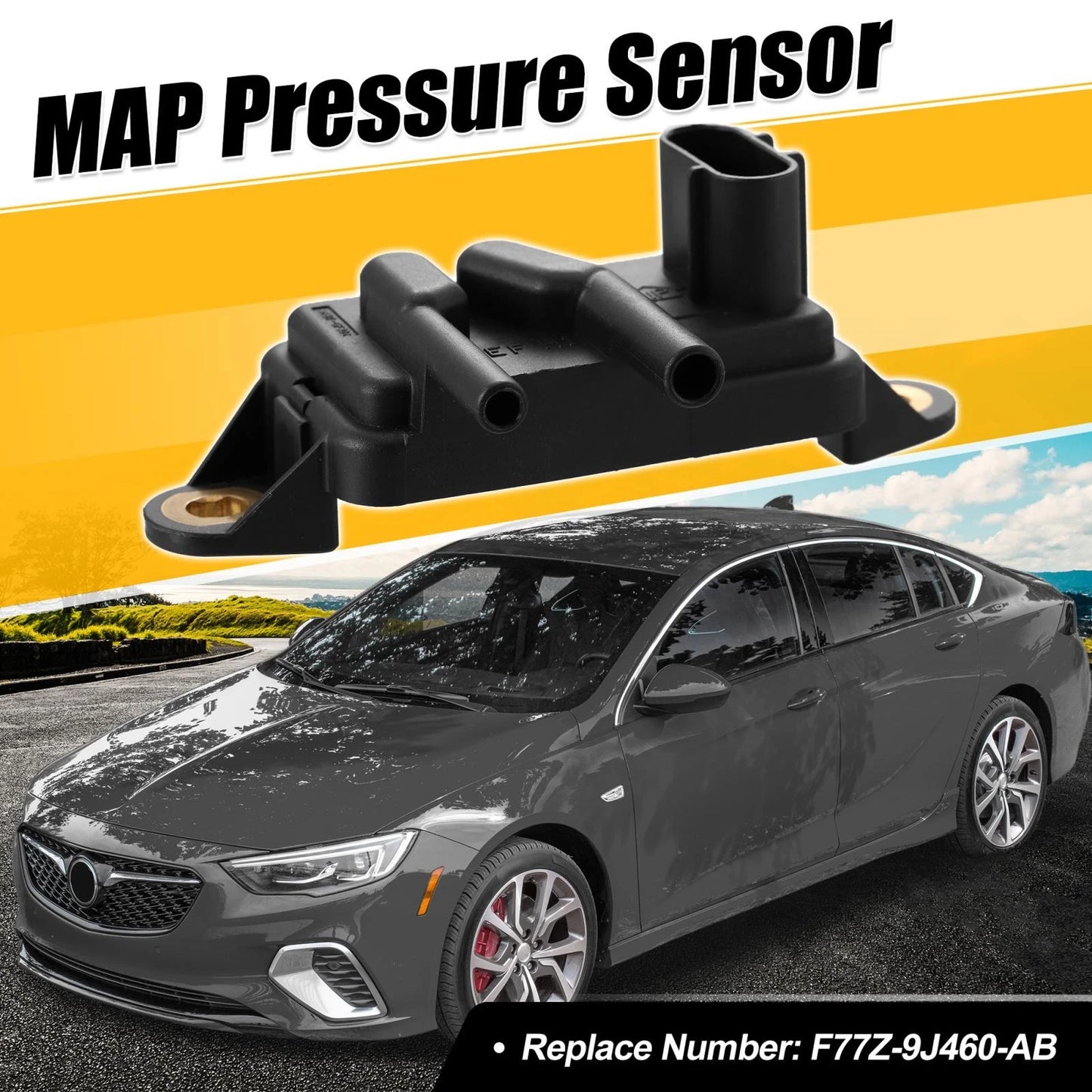 EGR Valve Pressure Feedback Sensor for Ford F-150, Focus (1997-2004)
