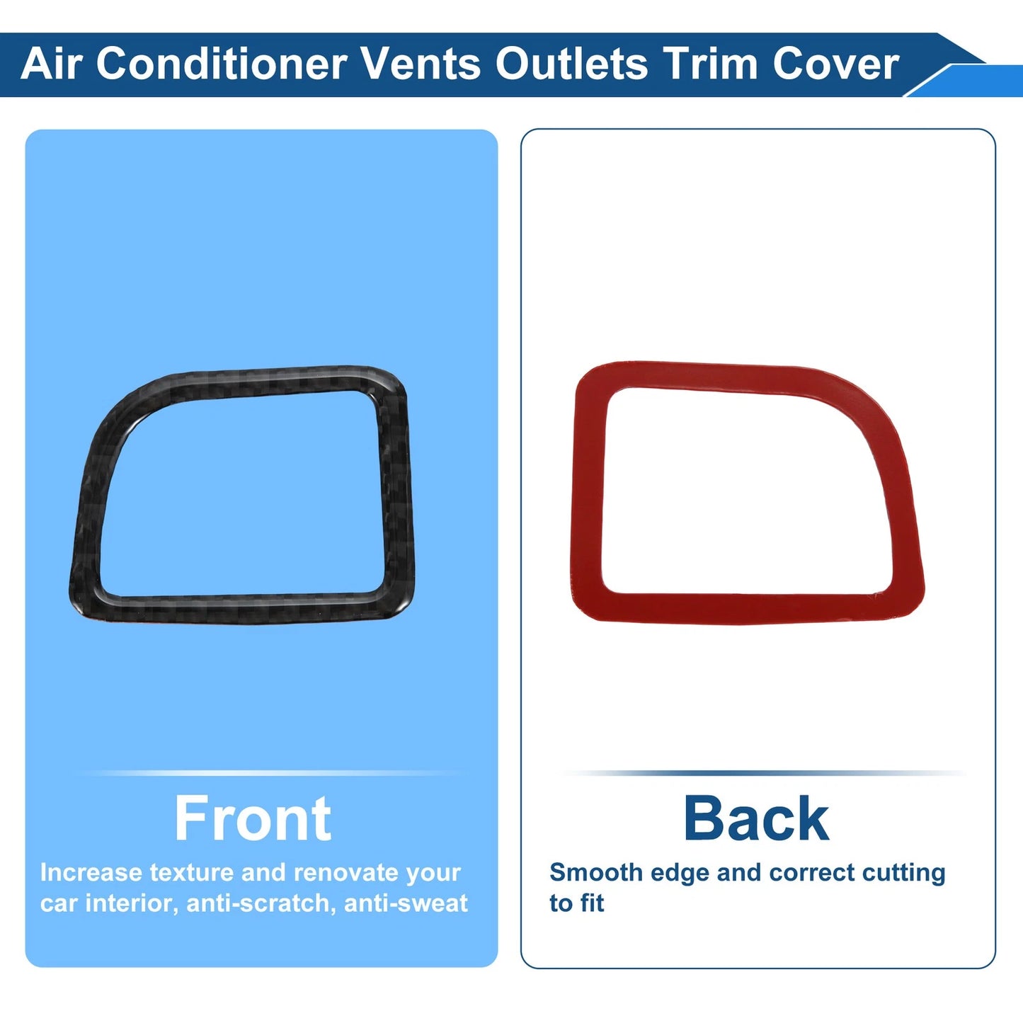 Air Condition Outlet Vent Trim Cover Frame  for Toyota Supra GR (2020-2023)