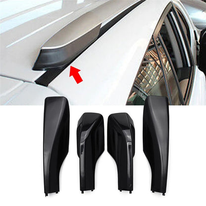 4 Pcs Black Roof Rack Cover for Toyota RAV4 XA20 (2001-2005)