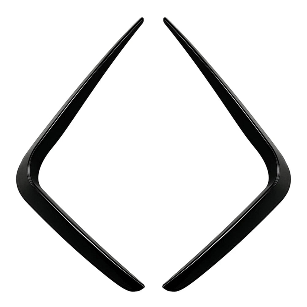 Front Bumper Lip Spoiler for BMW 4 Series G22 G23 G26 M Sport (2020-2023)