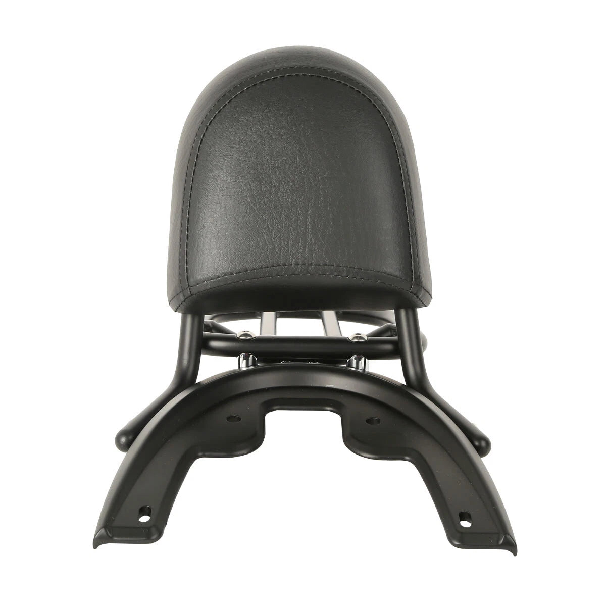 Black Backrest Sissy Bar w/ Rack for Harley V-Rod VRSCA (2002-2006)