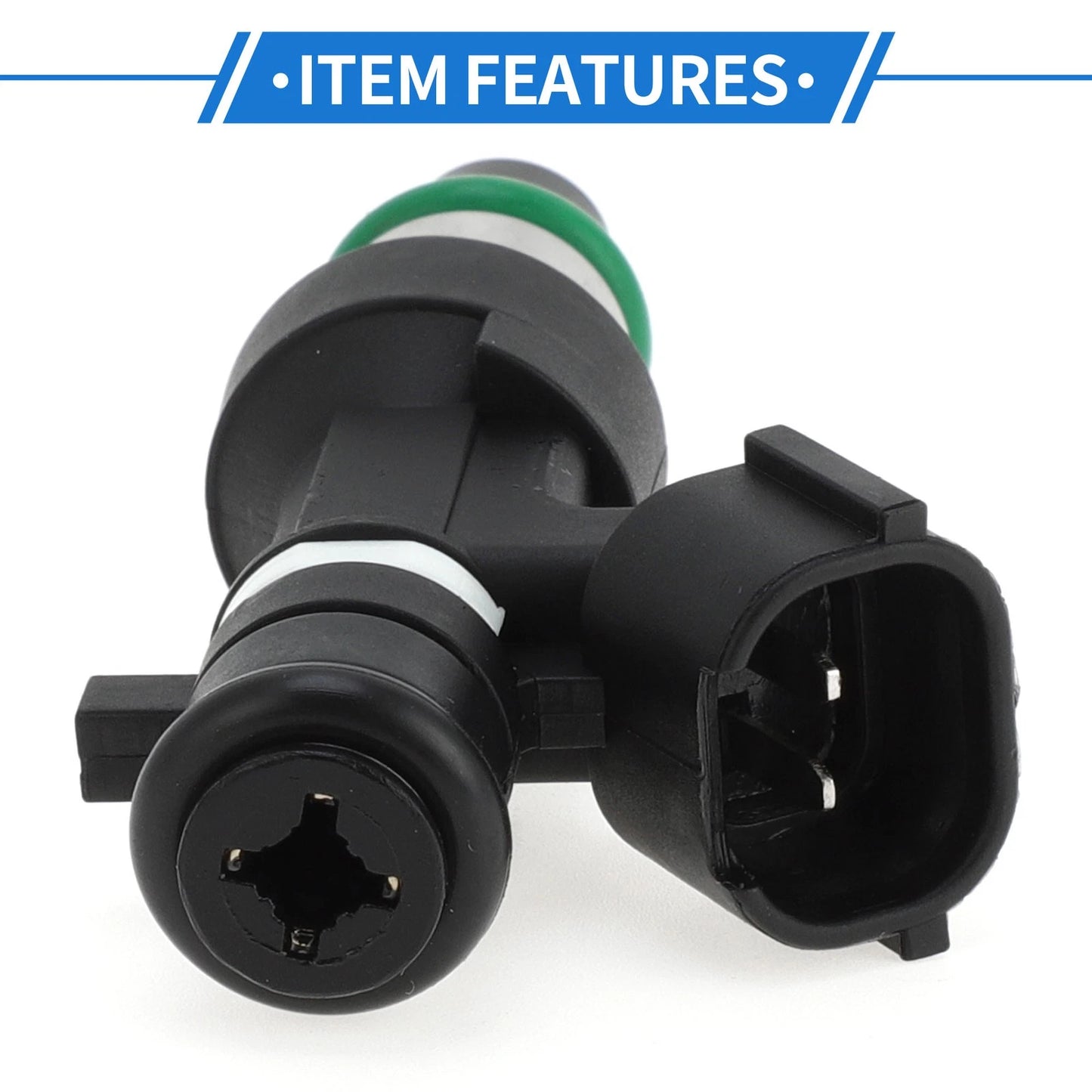 Fuel Injector 1 x Black for Nissan AK12BZ11 CR14DE CR12DE (2006-2012)