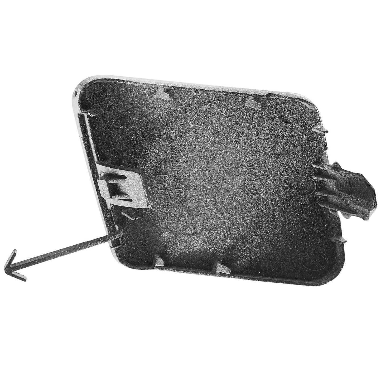 White Front Bumper Tow Hook Cover for Toyota Corolla (2014-2017)