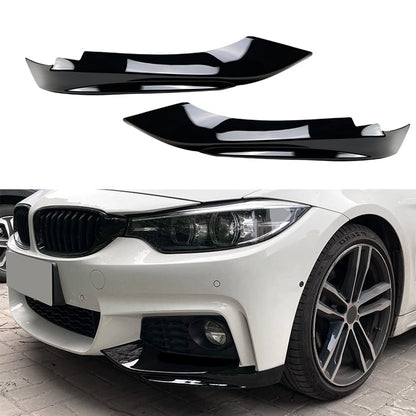 2 x Front Bumper Side Covers for BMW 4 Series F32 F33 F36 M-Tech (2014-2020)