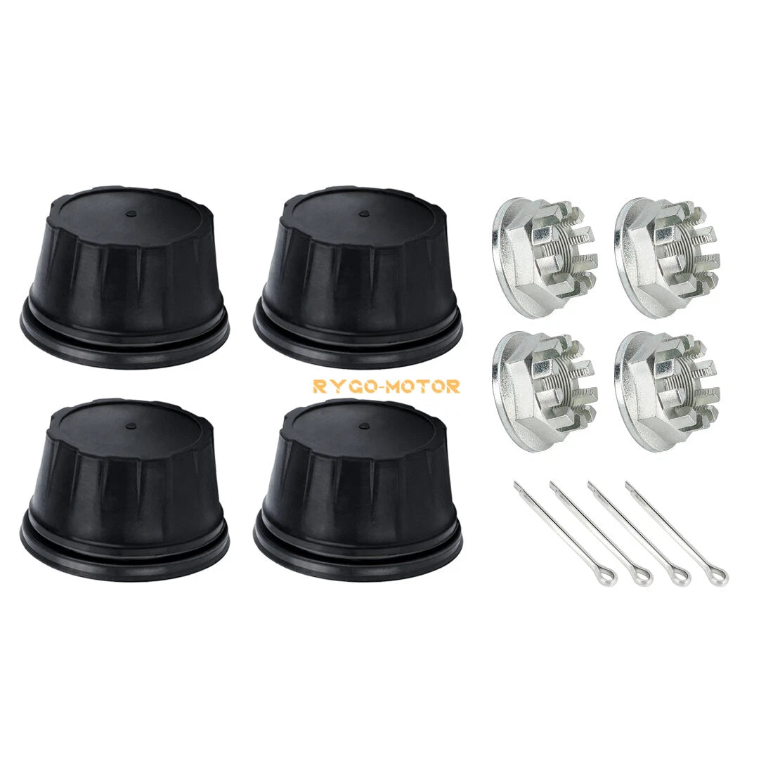 4x Wheel Center Cap Nut for Honda Rancher Foreman Rubicon