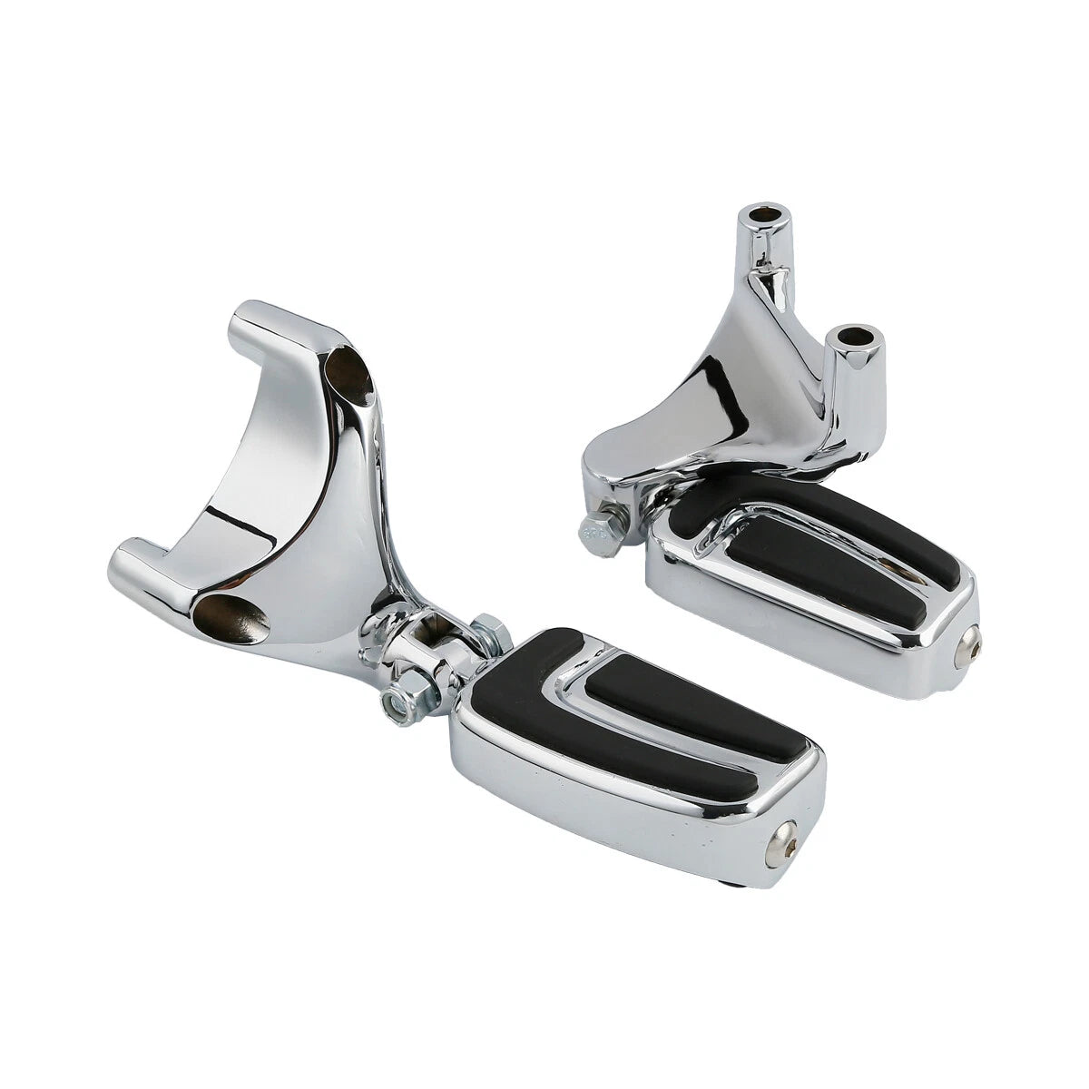 Chrome Rear Passenger Footpeg Pegs for Harley Sportster XL 883 1200 (2004-2013)