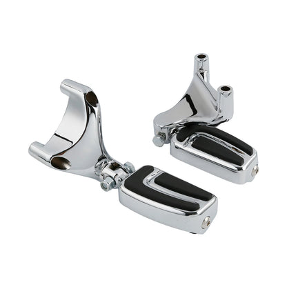 Chrome Rear Passenger Footpeg Pegs for Harley Sportster XL 883 1200 (2004-2013)