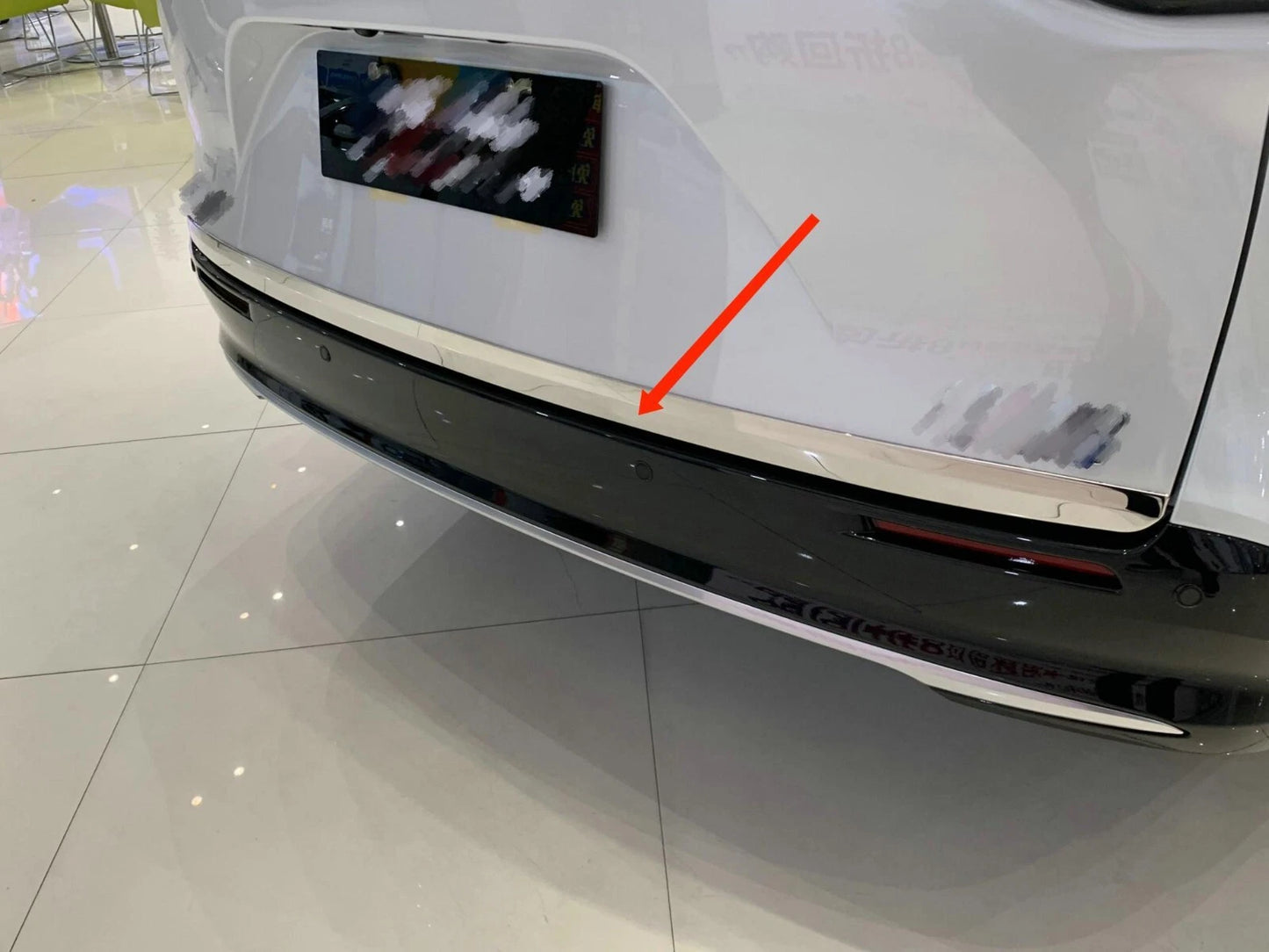 Rear Boot Tailgate Cover Trim for Toyota Sienna (2021-2023)