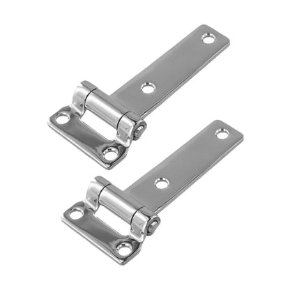 Heavy Duty 2PCS T Hinge 135mm Stainless Steel for Boats & Marine Use