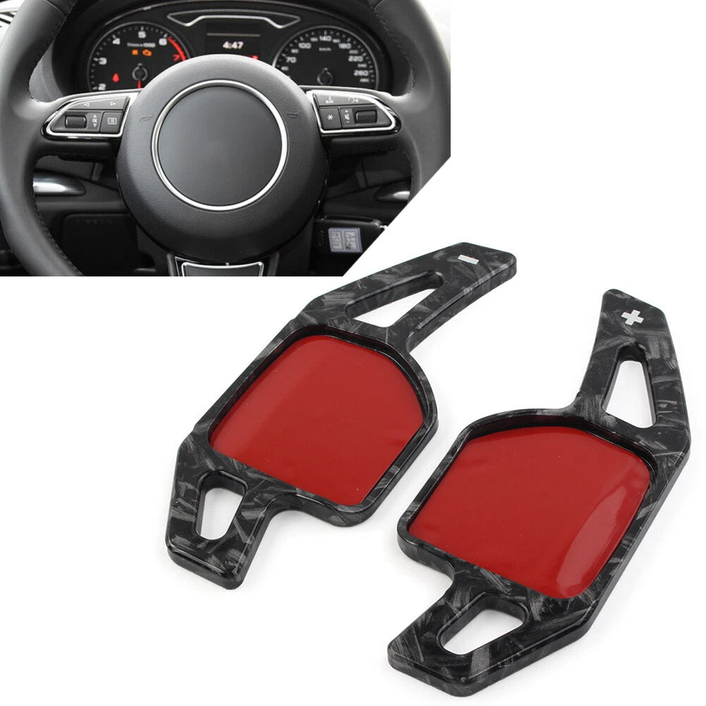 Steering Wheel Paddle Shifter Extensions for Audi A3 A4 A5 A6 A7 A8 Q3 Q5 Q7 TT (2006-2023)