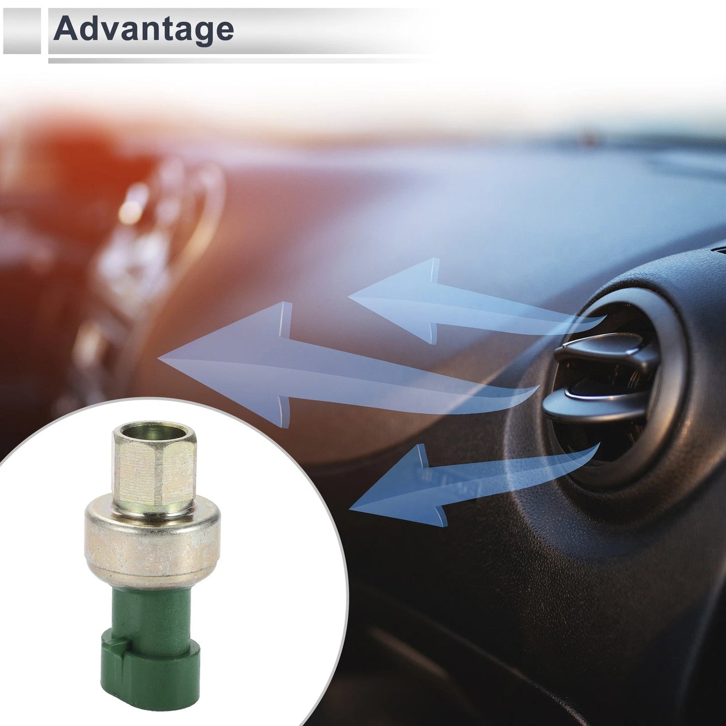 A/C Pressure Switch Sensor for Chevrolet Silverado 1500 (1999-2002)