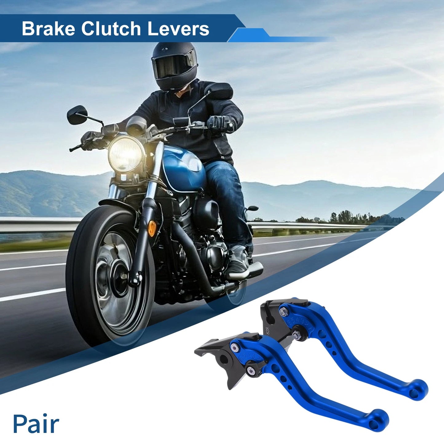 Levers / Adjustable Short Brake Clutch Levers for Kawasaki Z750 (2007–2012)