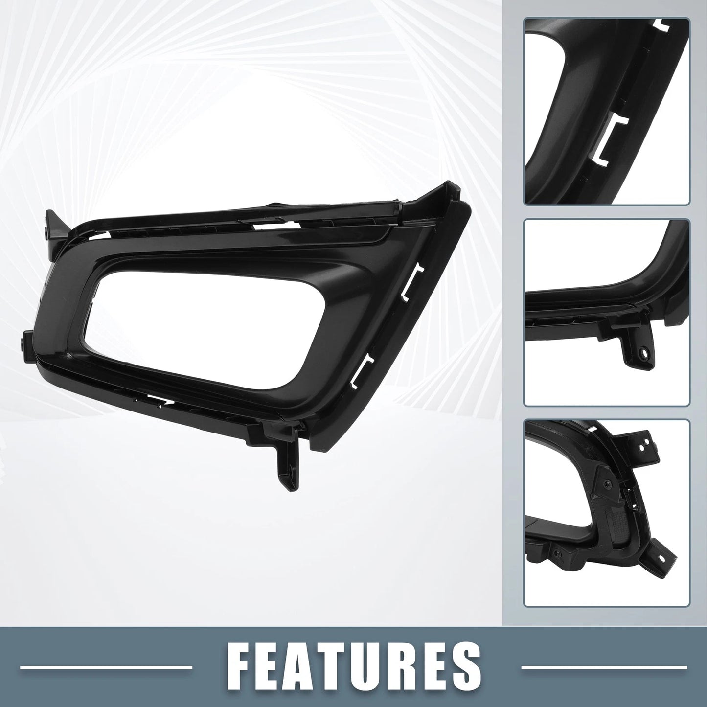Front Left Right Fog Light Grille Cover Trim for Kia Optima K5 (2014-2015)
