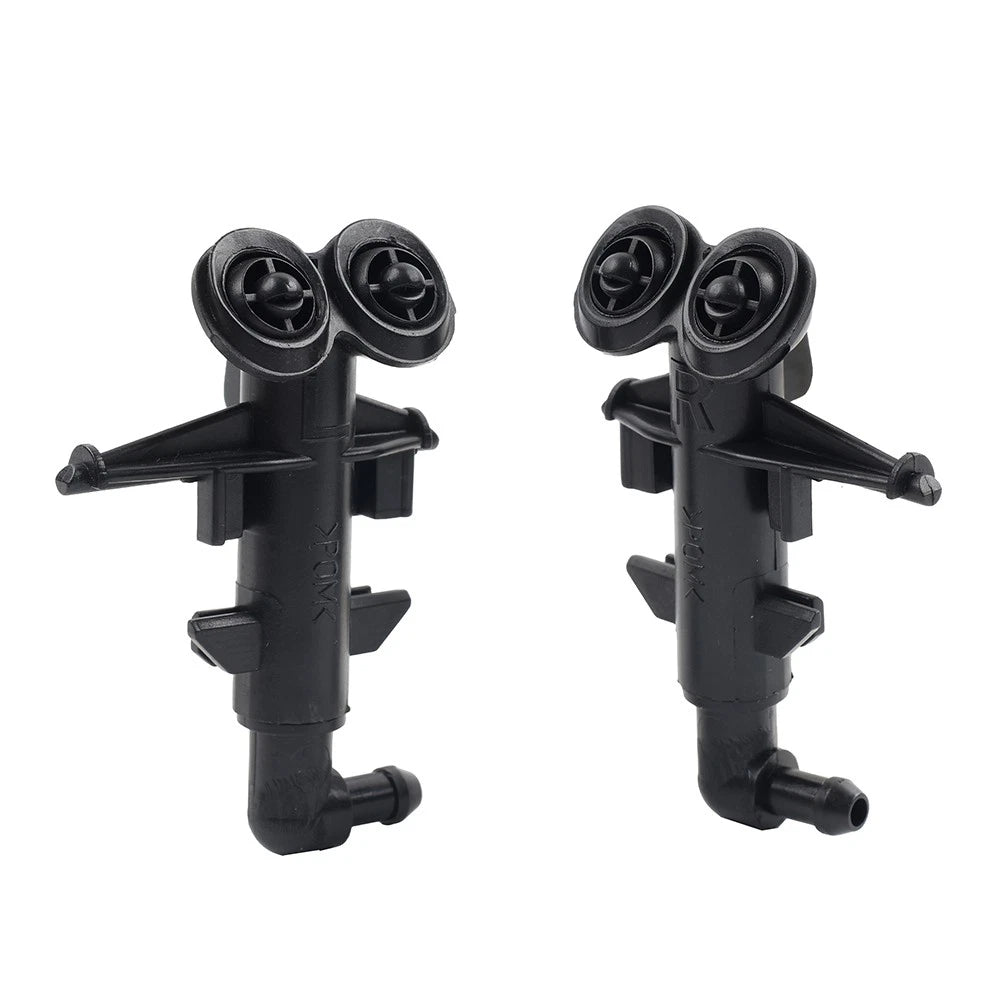 Headlight Washer Nozzle Pair Front Left Right for Land Rover Freelander (11-15)