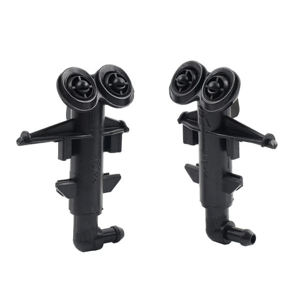 Headlight Washer Nozzle Pair Front Left Right for Land Rover Freelander (11-15)