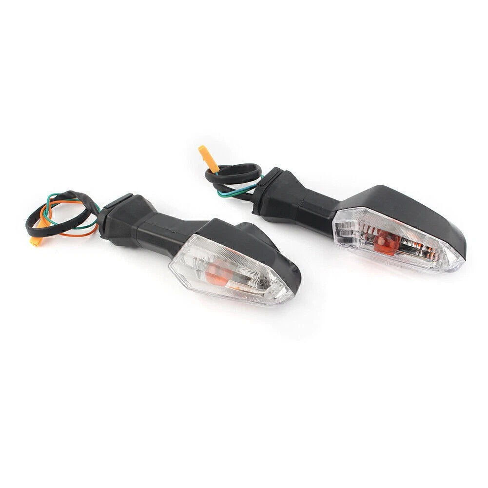 Clear Rear Turn Signal Light Indicator Blinker for Kawasaki Ninja 300 (2013-2023)