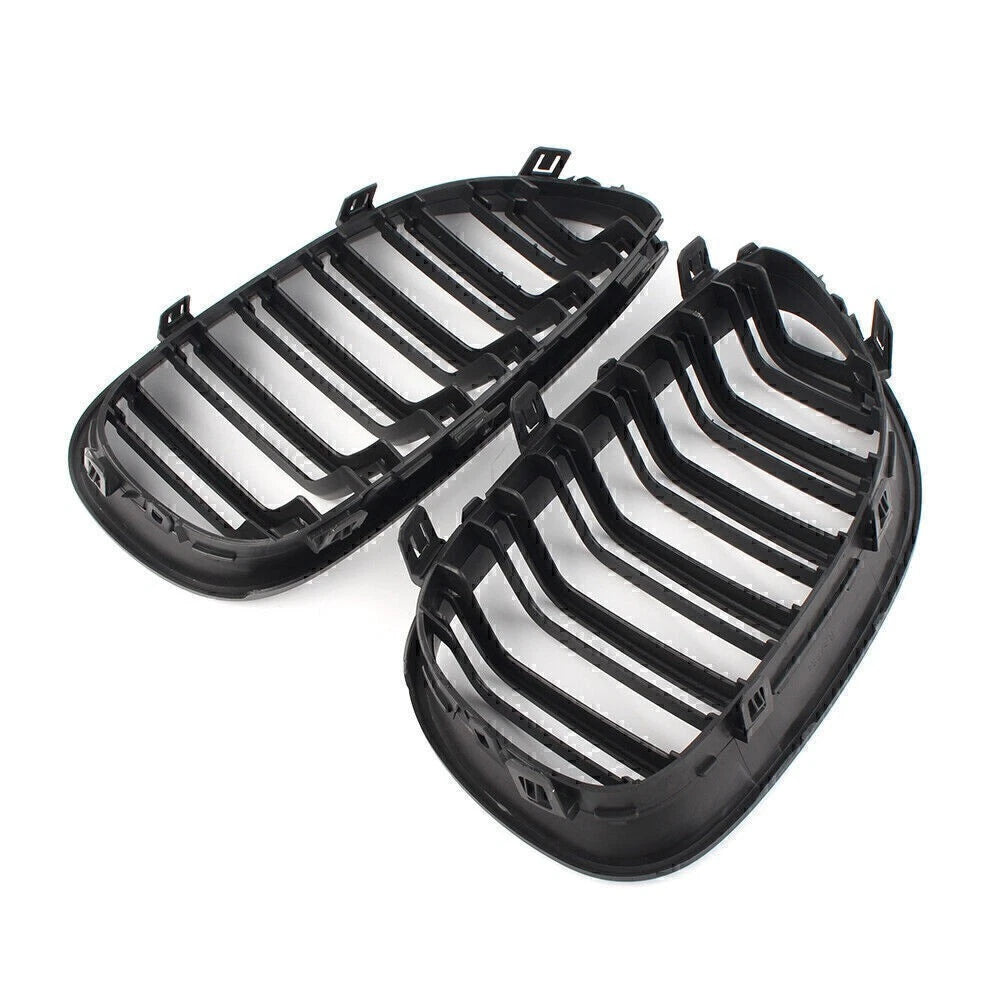 Matte Black Upper Bumper Grill Mesh Grille for BMW E60 E61 M5 2004-2009