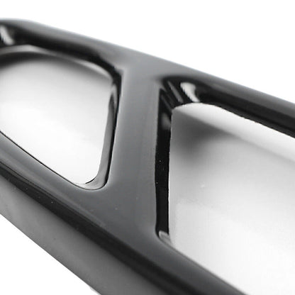 Black Exhaust Muffler Pipe Cover Trim for Benz GLC C E Class (2015-2023)