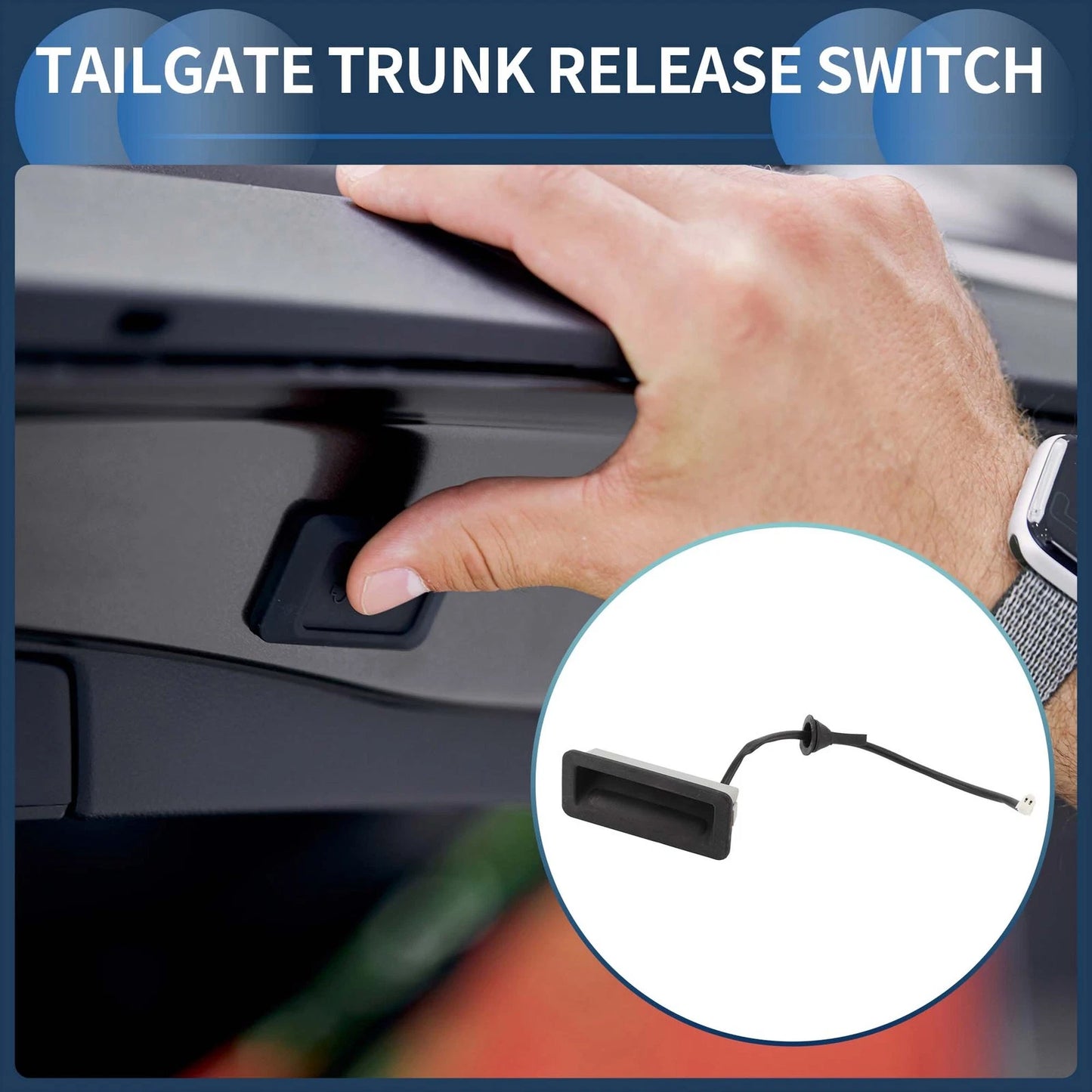 Tailgate Trunk Release Switch for Ford Focus II & C-MAX (2005-2011)