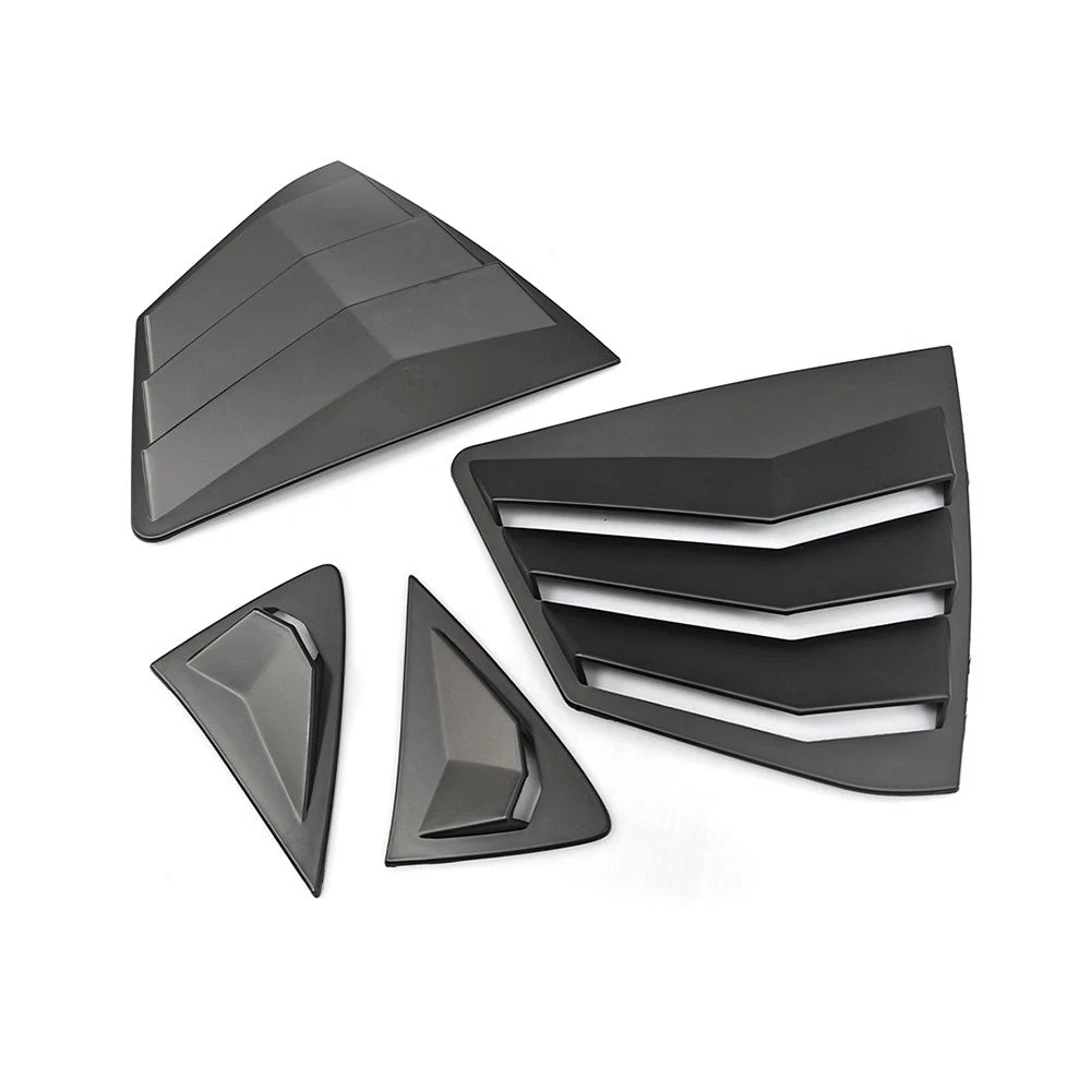 Rear Window Vent Louver Covers for Toyota Camry