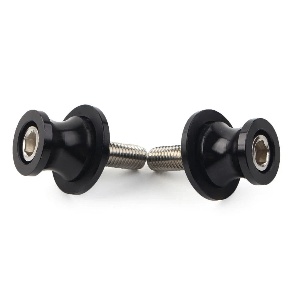 Swingarm Spools 8MM for KAWASAKI ZX6R (2012-2021) - Black CNC Slider Screws