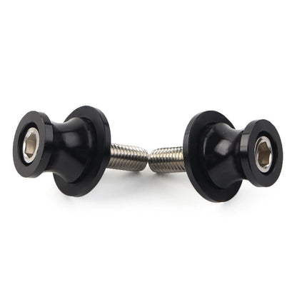 Swingarm Spools 8MM for KAWASAKI ZX6R (2012-2021) - Black CNC Slider Screws