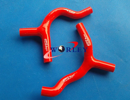 Blue Silicone Radiator Hose for KTM 85 SX (2013-2017) & Husqvarna TC85 (2014-2017)