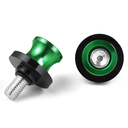 8mm Swingarm Spools for Honda CBR500R CBR600 CBR1000RR - Green