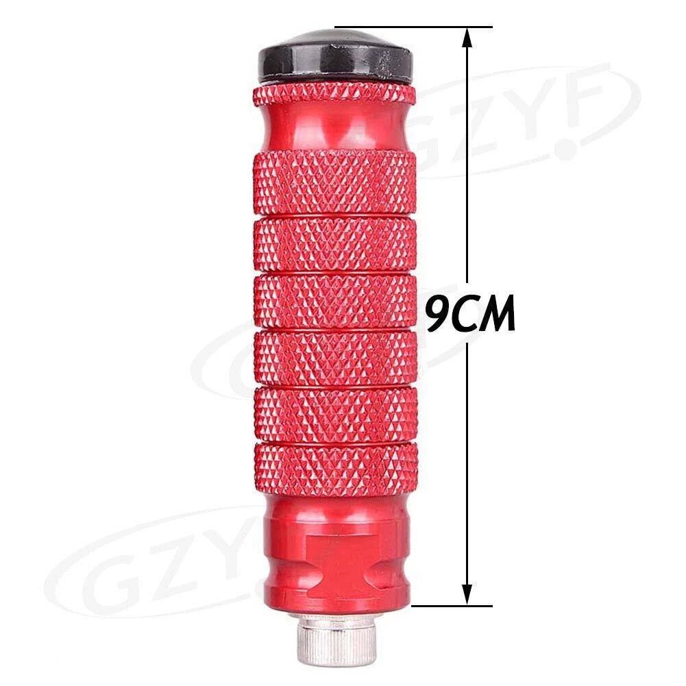 Universal Rearset Footrests Foot Pegs for Motorcycle - Aluminum (8 Colors)