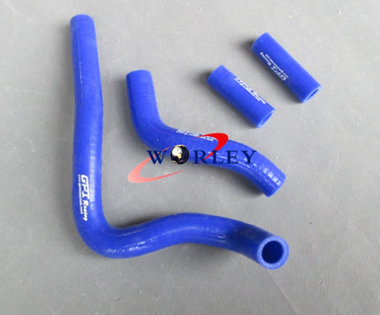 Aluminum Radiator + Blue Hoses for Honda CR250 CR250R (1992-1996)