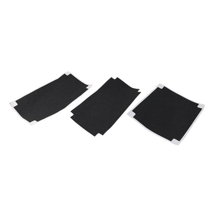 3 x PVC Leather Side Top Rear Case Pad Covers for BMW R1200GS R1250GS (2013-2023)