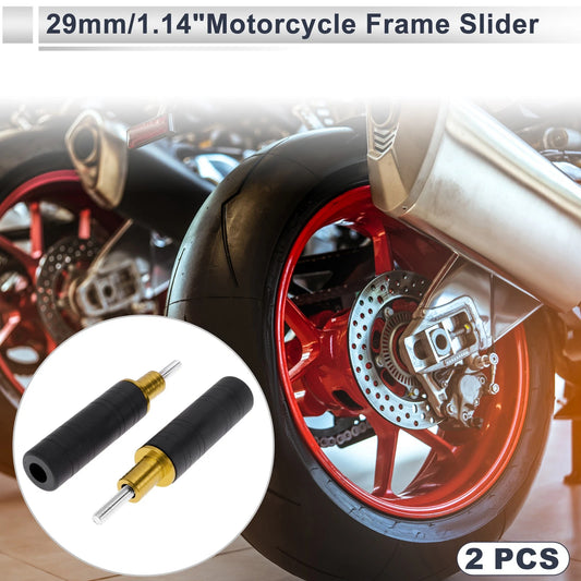 2 x 0.67" Aluminum Alloy Plastic Motorcycle Slider Frame for Motorcycle