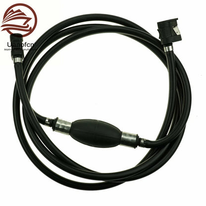 Fuel Line Hose 5/16" with Connector & Primer Pump for Outboard Engines