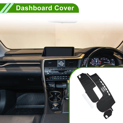 Dashboard Cover Mat for Lexus RX350 2016-2019 - Black Red