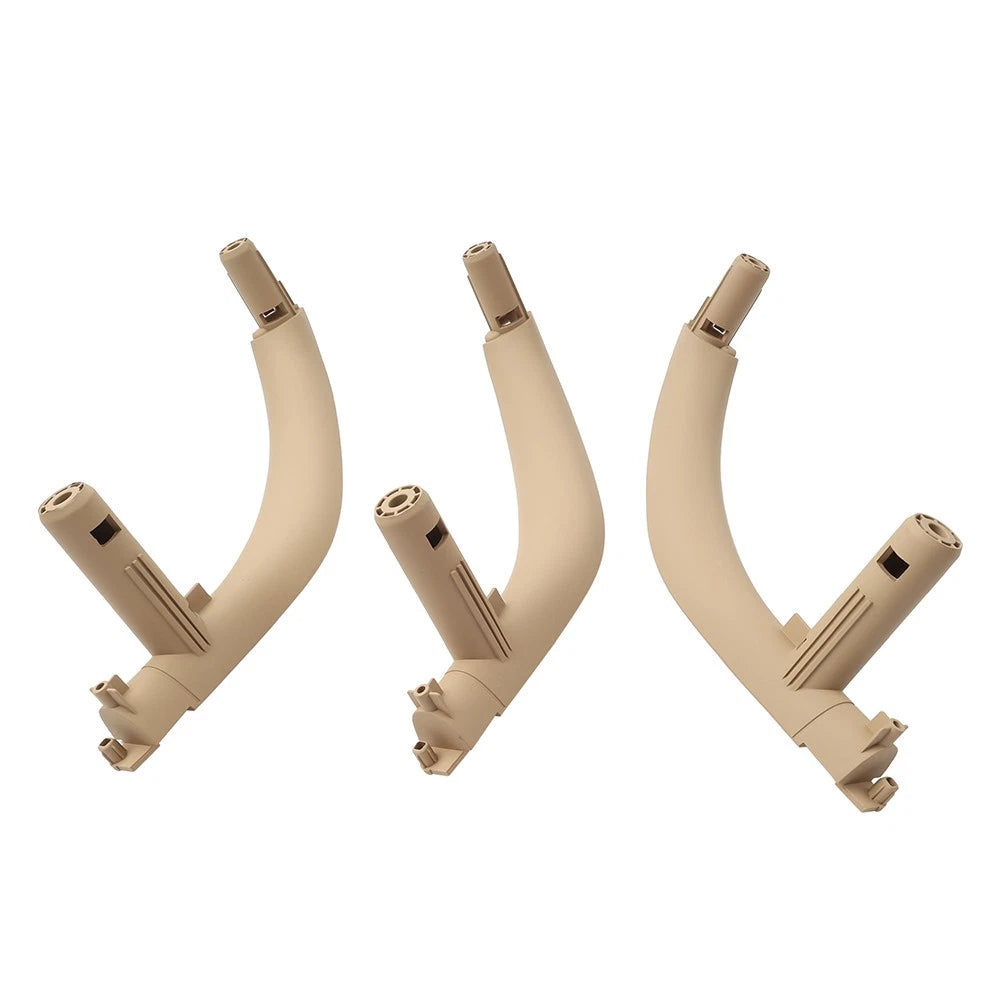 3 x Interior Door Pull Handle Trim Cover Beige for BMW X5 X6 (2014-2018)