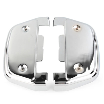 Chrome Passenger Footboard Covers for Harley Touring Road Glide (2014-2023)