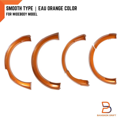 Orange Fender Flares for Nissan NP300 Navara D23 Widebody (2015-2019)